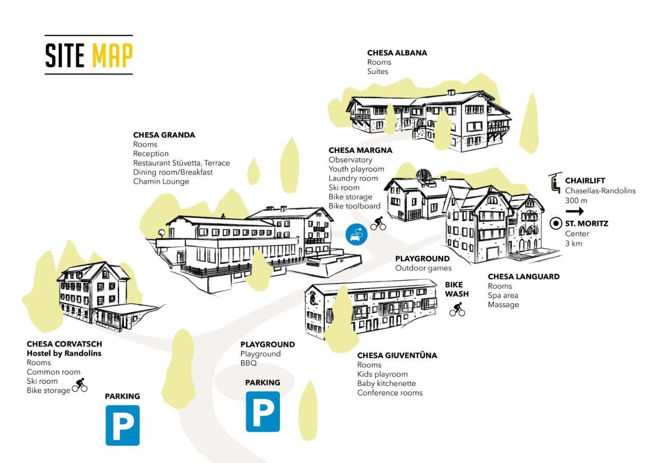 Sternwarte By Randolins Bed & Breakfast St. Moritz Exterior photo